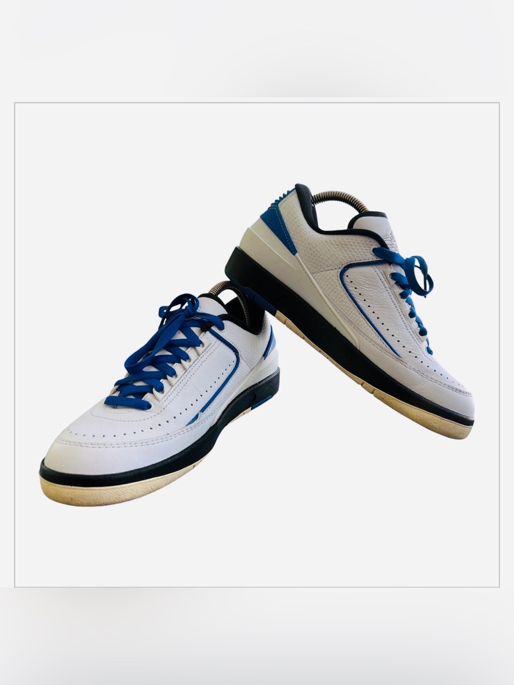 Air Jordan 2 Retro Low Varsity Royal Women’s Size 8.5 Streetwear Casual Nike